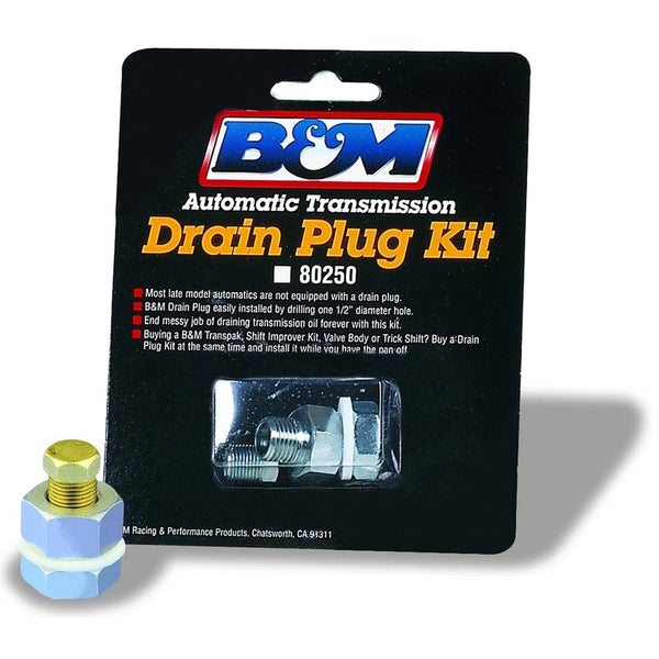 Automatic Transmission Oil Pan Drain Plug B & M 80250